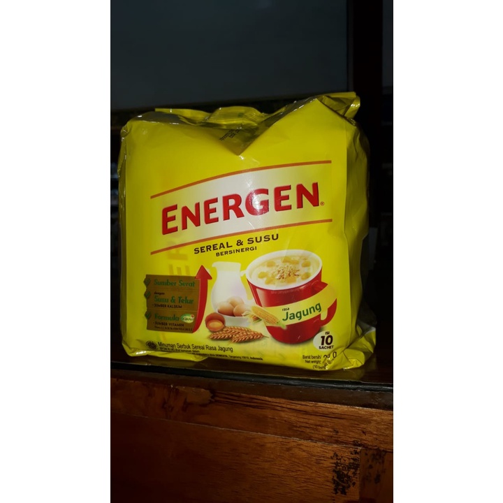 Jual ENERGEN SEREAL & SUSU RASA JAGUNG 290g (10bks) | Shopee Indonesia