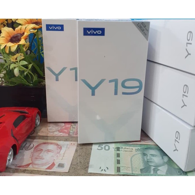 Vivo Y19 6 - 128 Ram 6gb Rom 128gb Garansi Resmi - Hitam - Putih - Hijau