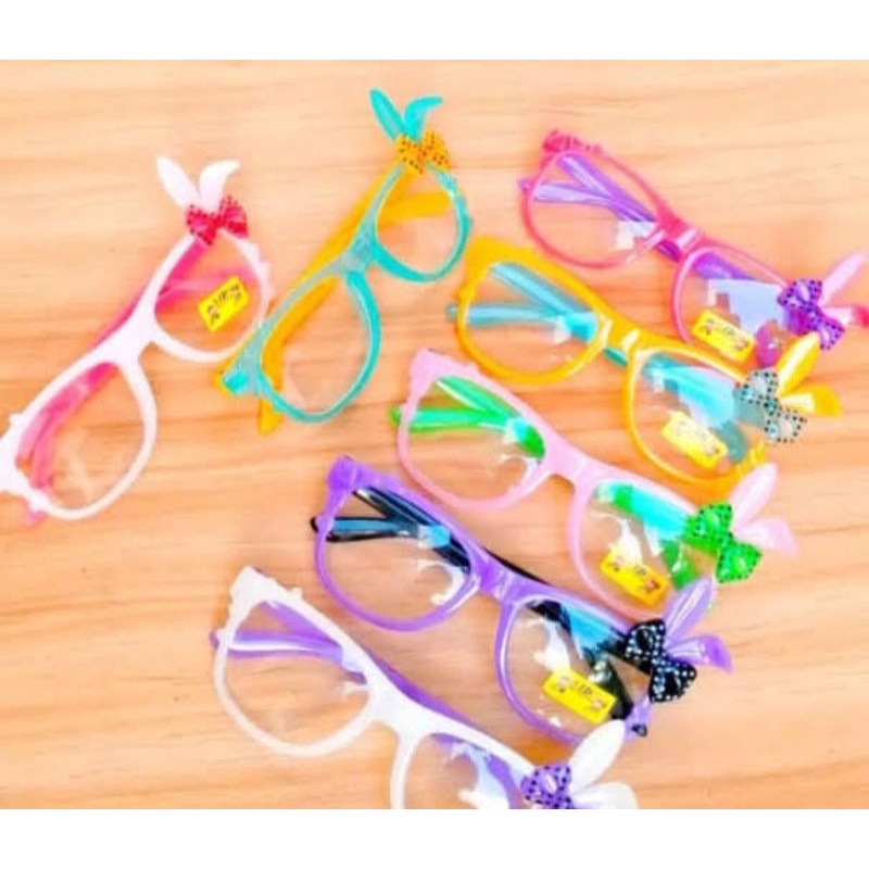 KACA MATA ANAK UNTUK CEWEK MODEL KELINCI