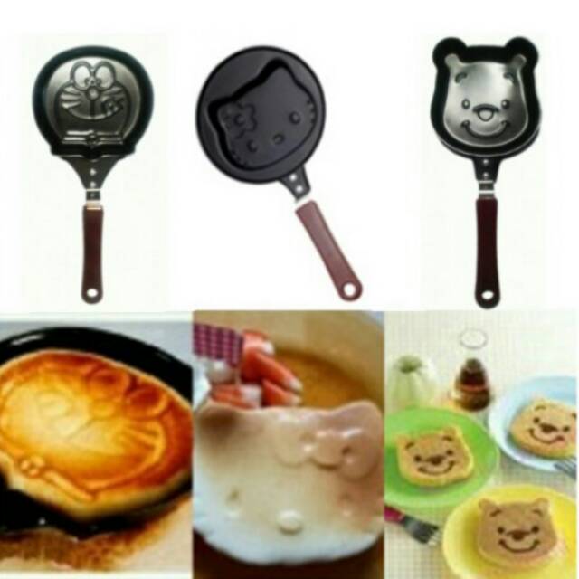 TEFLON FRYING PAN MINI WAJAN ANTI LENGKET TELUR ROTI BISKUIT CAKE