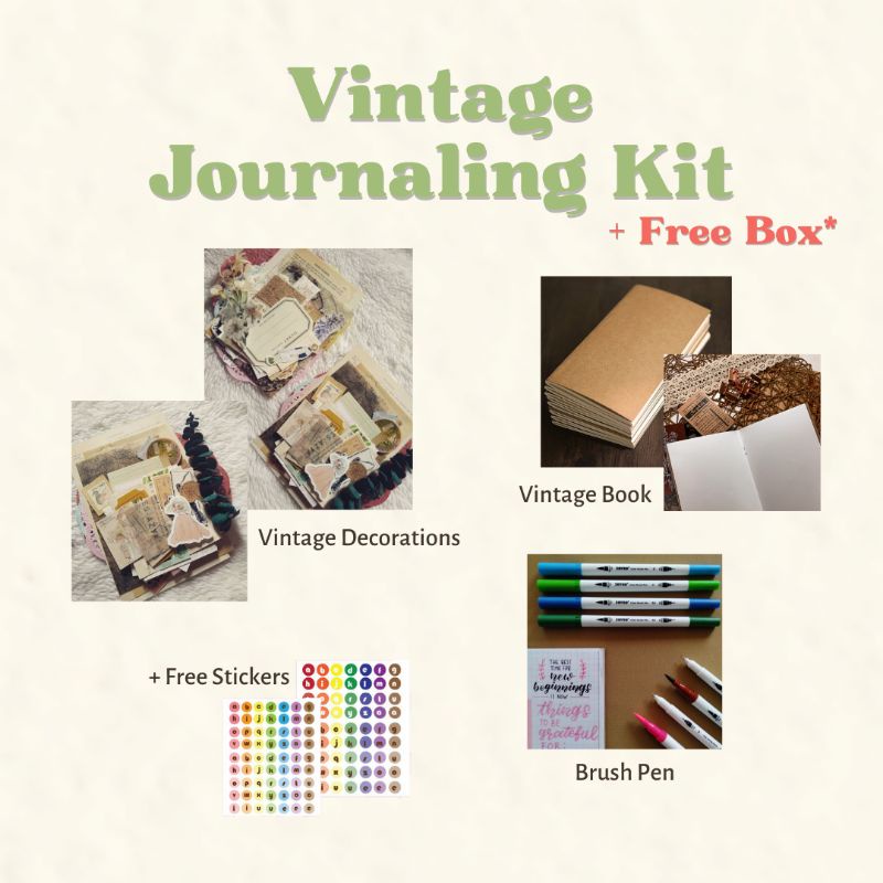 

Vintage Journaling Kit