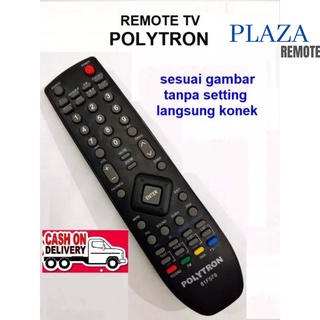 REMOTE POLYTRON TV LCD LED TABUNG FLAT 81F579