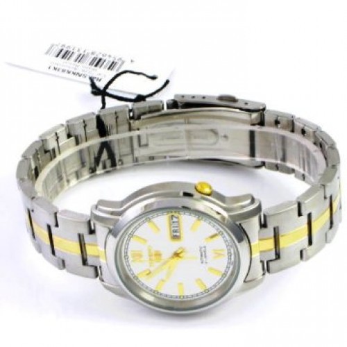 Seiko 5 SNKK83K1 Automatic Two Tone Bracelet - jam Tangan Pria SNKK83