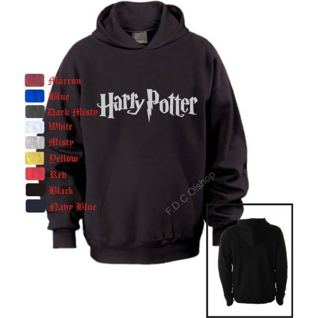 Jaket hoodie Harry Potter