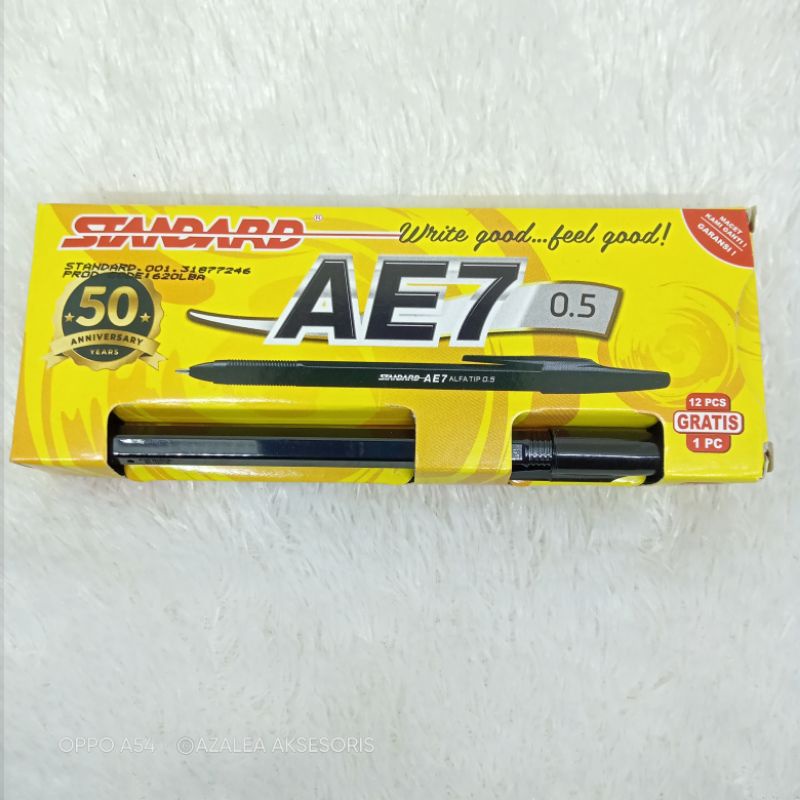 

Pulpen Standard AE7 Isi 12 Pcs