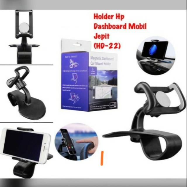 Jual Holder Mobil Model Jepit Dashboard Hd Holder Hp Universal Murah Indonesia Shopee Indonesia