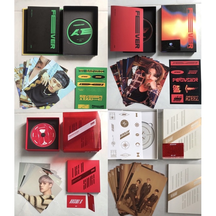 ALBUM ONLY ATEEZ/KAIN BANNER EP FIN | EP EPILOGUE | EP FEVER PART 1/2