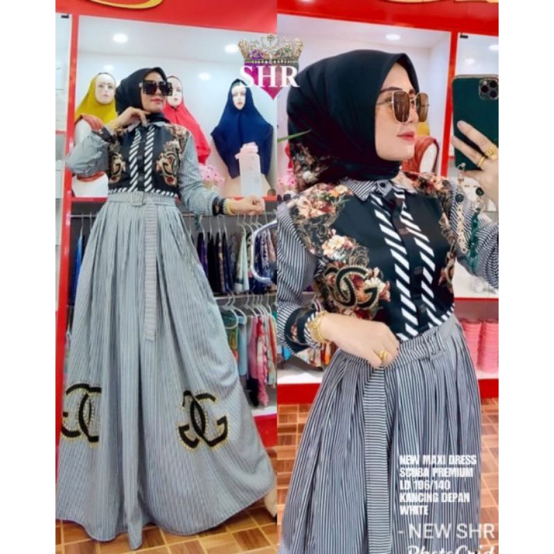 NEWW SHR ORIGINAL MAXI DRESS GOOD QWALITII