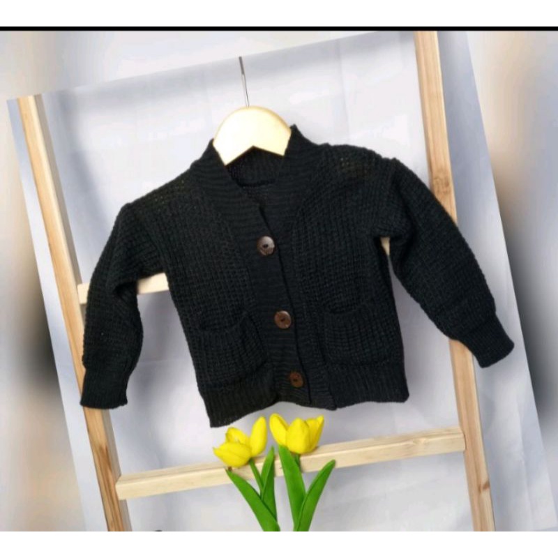 Rara cardi kancing KIDS 0-3 thn