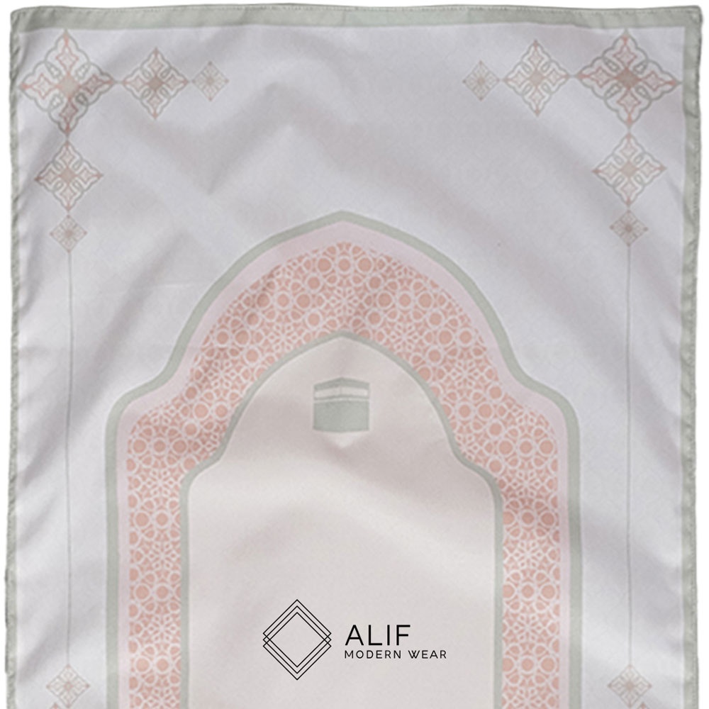 ALIF SAJADAH GENGGAM TRAVEL / SAKU / PORTABLE / WATERPROOF ( ALIF MODERN WEAR SJG-0133 )