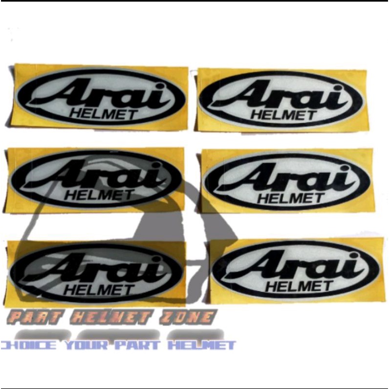 Stiker Helm Arhai Cutting Bukan Print | Stiker Helm Fullface bukan Stiker  | COD