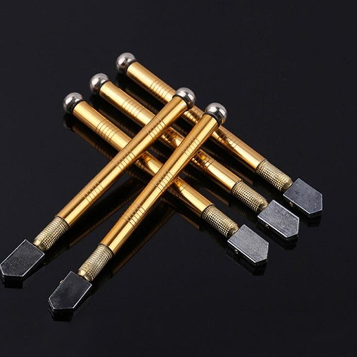 Kodeo5O9a--Pisau Pemotong Kaca Gagang Besi Oil Cutter Pemotong Kaca keramik ubin manual body gagang 