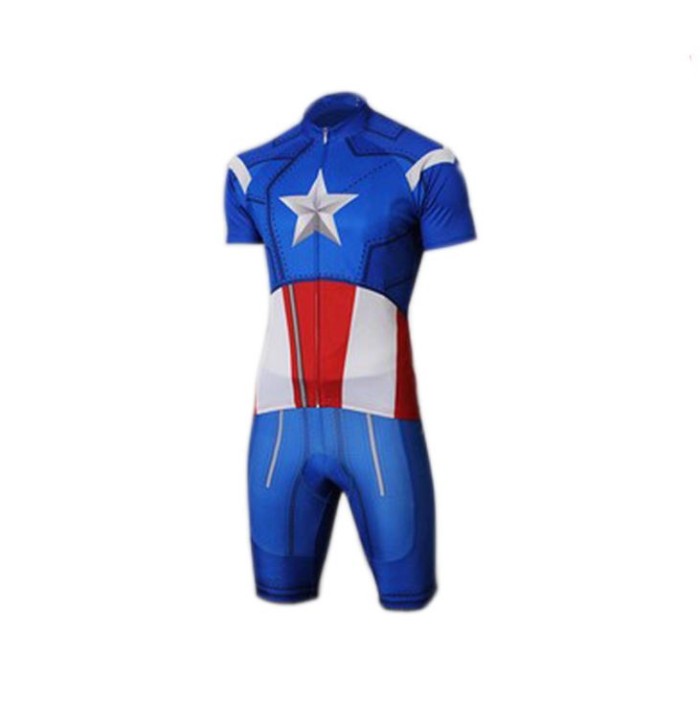 Jersey Set Sepeda Anak-anak Edisi Marvel