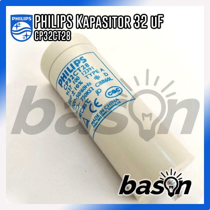 PHILIPS Capasitor - 32 uF - CP 32CT28