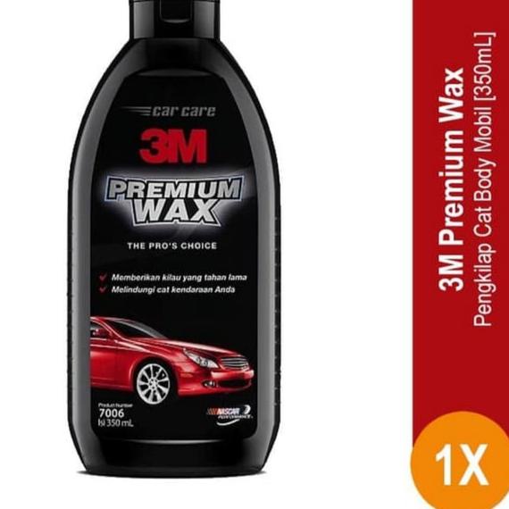 ♪ 3M Premium Wax 350 mL / Poles Mobil / Pengkilap Mobil ➹