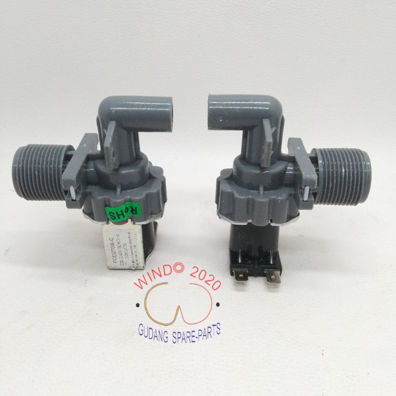 SLONOID MESIN MESIN CUCI L | SELENOID MOTOR WATER INLET VALVE MESIN CUCI 1 TABUNG TOP LOADING LG DLL