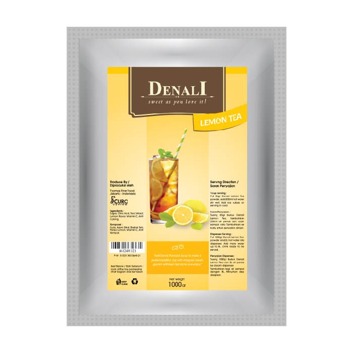 

DENALI LEMON TEA POWDER 1 KG