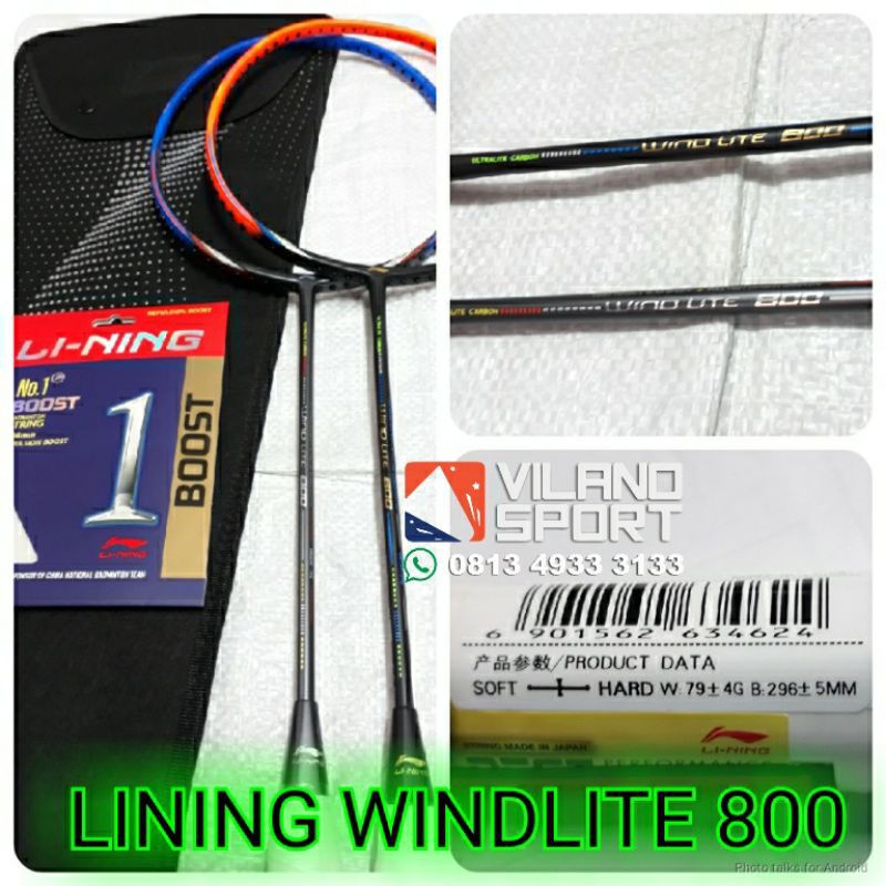 Raket Badminton Lining wind Lite 800