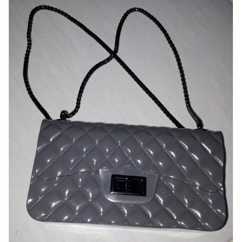 Tas Jelly Glossy ukuran Besar.