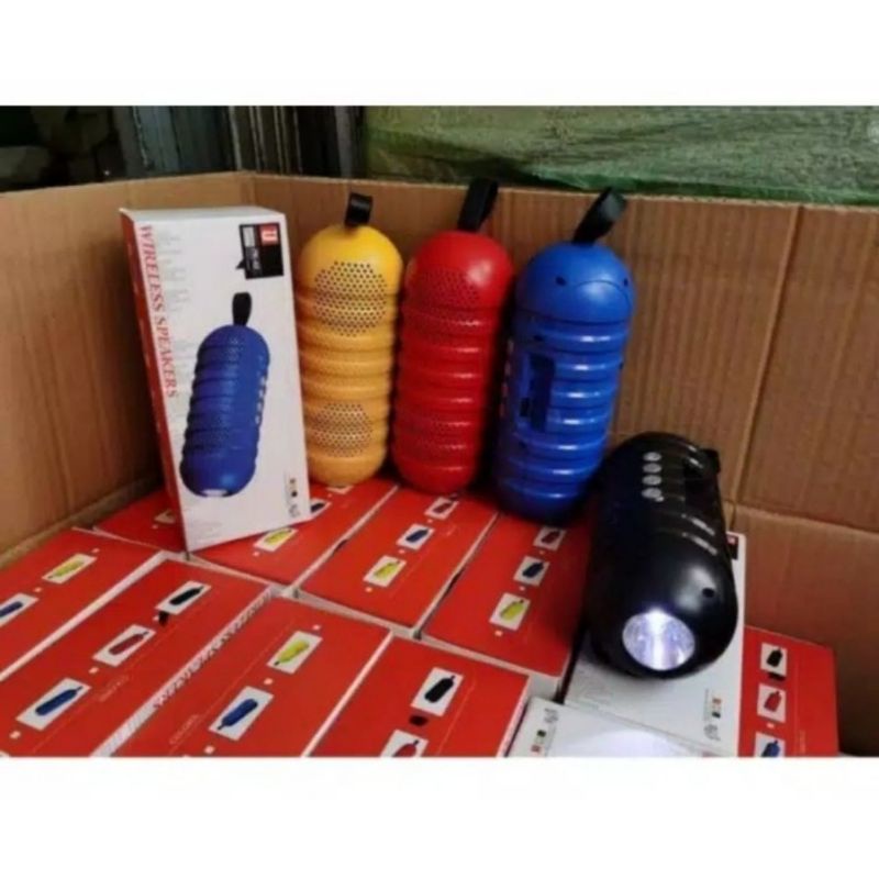 Speaker Bluetooth PK-02 + Senter