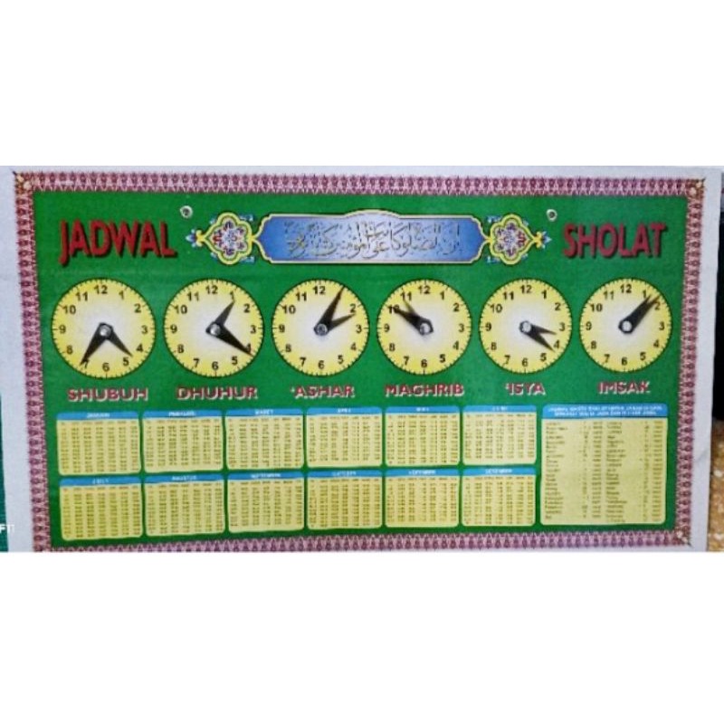JADWAL SHOLAT MANUAL