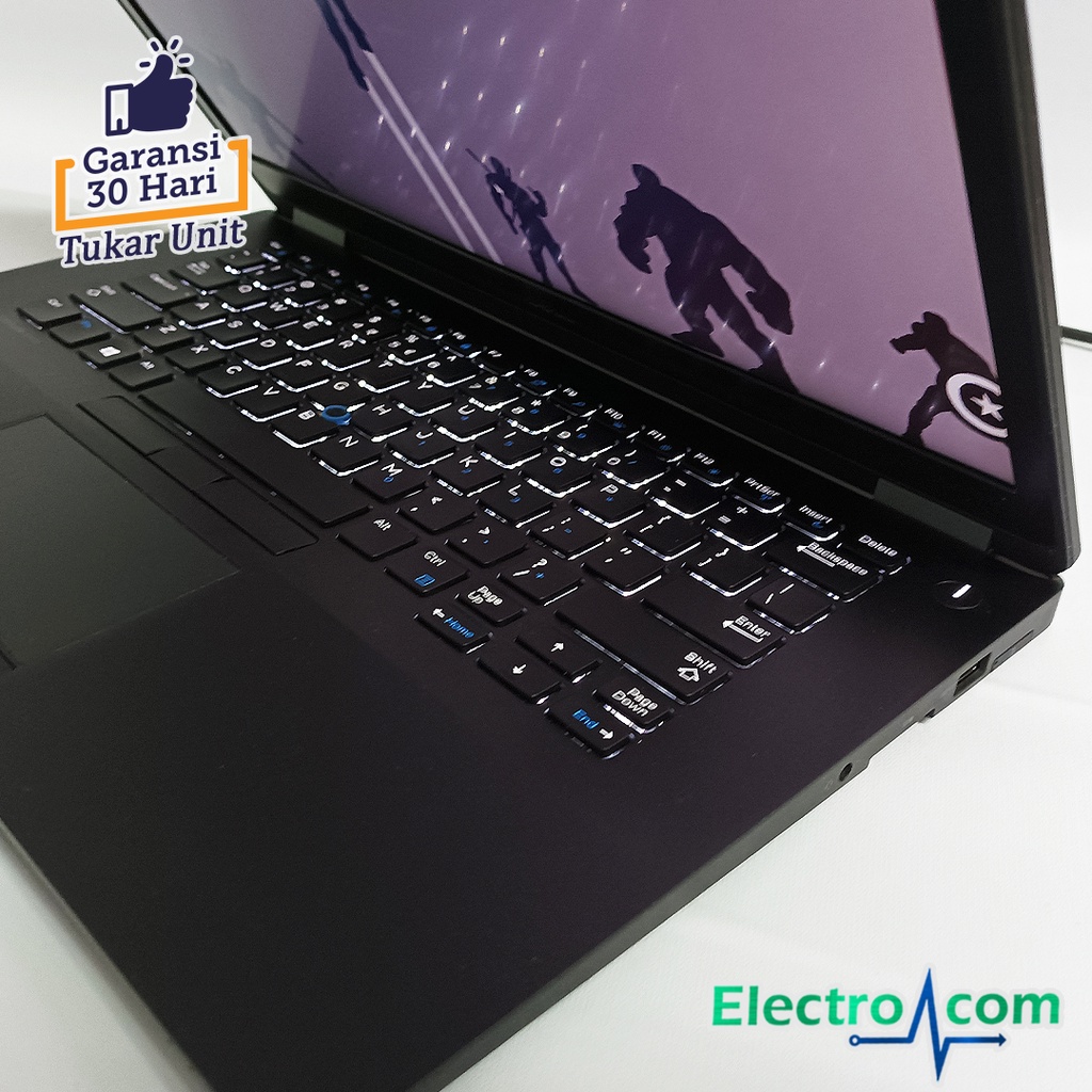 Dell Latitude 7470 i7 Gen6 RAM 8GB SSD 256GB 14inch Mulus Bergaransi