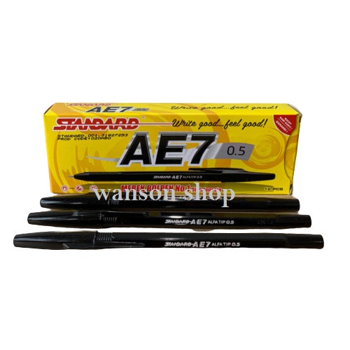 

Terlaris PULPEN STANDART AE7 MURAH / PEN AE7 MURAH HITAM