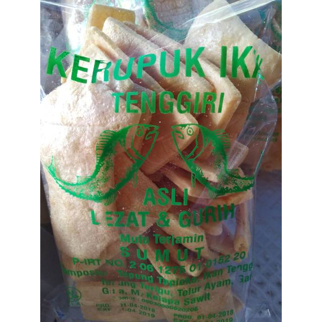 

Kerupuk ikan tenggriri/ cemilan ringan/ cemilan enak/ kerupuk/ ngemil