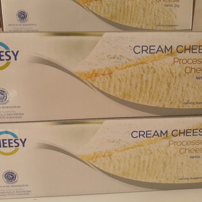 

Krim- Cream Cheese Cheesy 250 Gram. Cheesy -Krim.