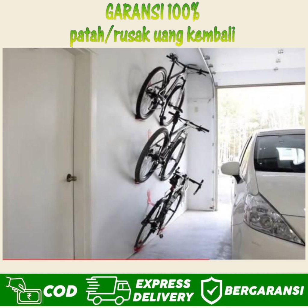 Gantungan Pedal Gantungan Sepeda Dinding Tembok Rak Sepeda Horizontal Rak Sepeda Gantungan Pedal SPD