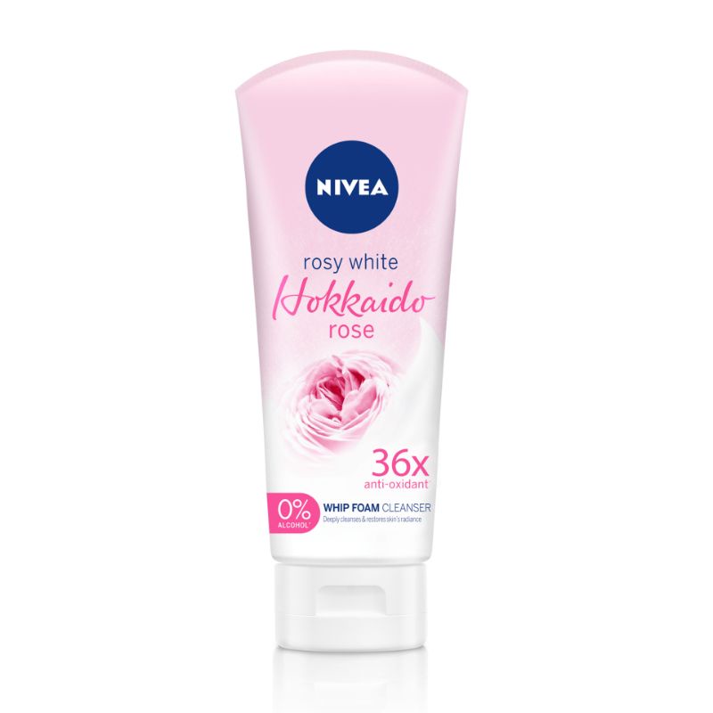 Nivea Hokkaido Rose Whip Foam 100ml