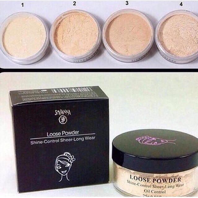 Sivanna Loose powder Shine control Sheer long wear