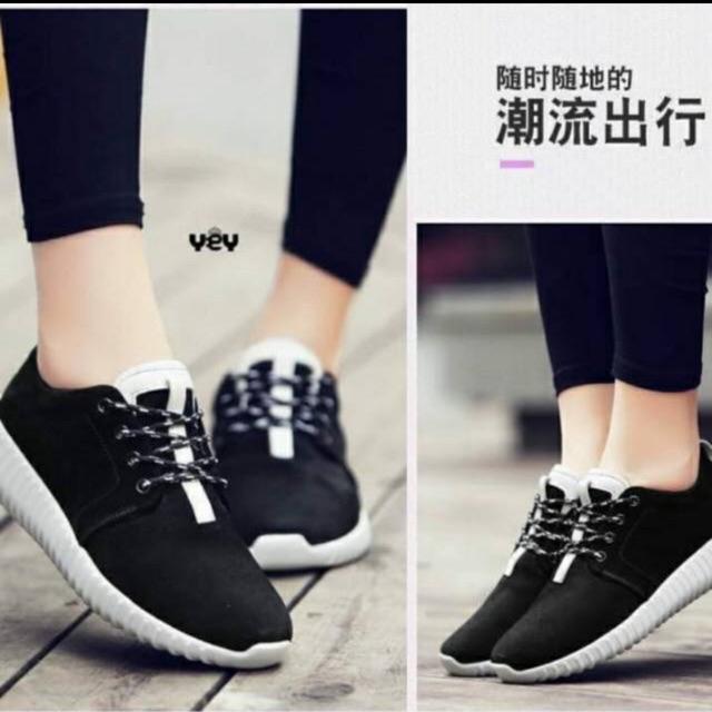 COD HIGH SHOES JINTU SUZY!! By AXELINE (ADA HAK DALAM) BEST SELLER SEPATU SNEAKERS WANITA MURAH-Sepatu hitam