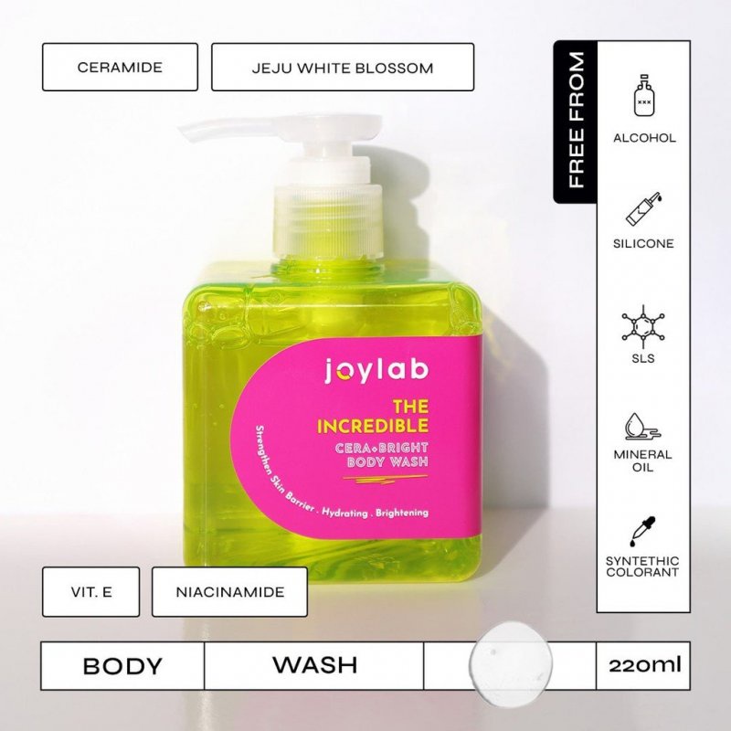 Joylab The Incredible Body Wash/Body Lotion/Deodorant/Shampoo/Hair Mask/