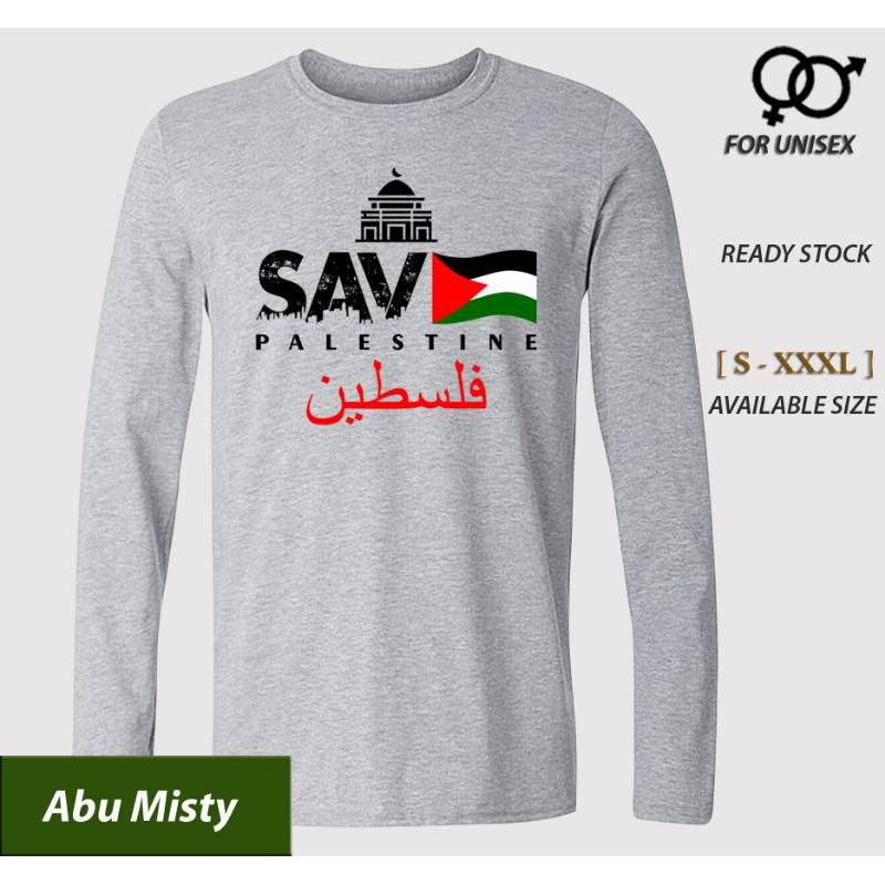 baju kaos SAVE PALESTINE, kaos SAVE PALESTINE