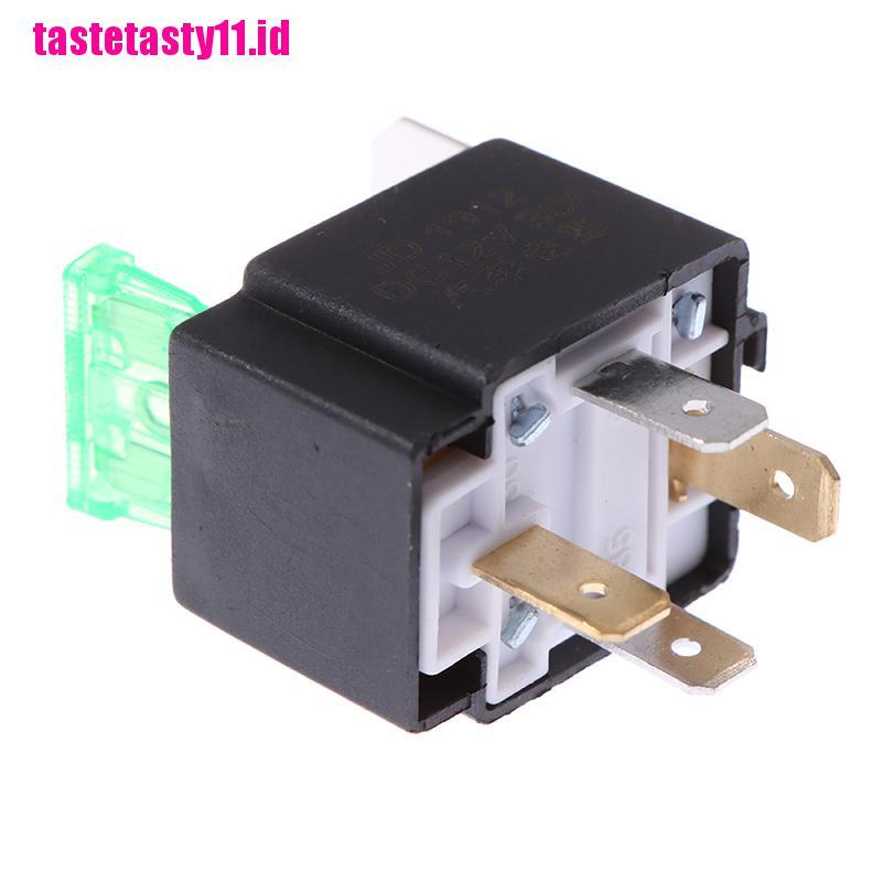 【TTID】12V 30A Car Auto Automotive Heavy Duty Relay 4Pin Fuse Fused On/Off SPST