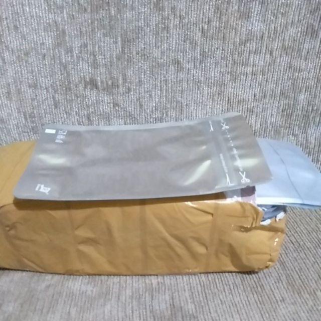Plastik Standing Pouch Kombinasi 9x15 Transmatz Tebal Kemasan Alumunium Foil 9 X 15 Zipper Klip