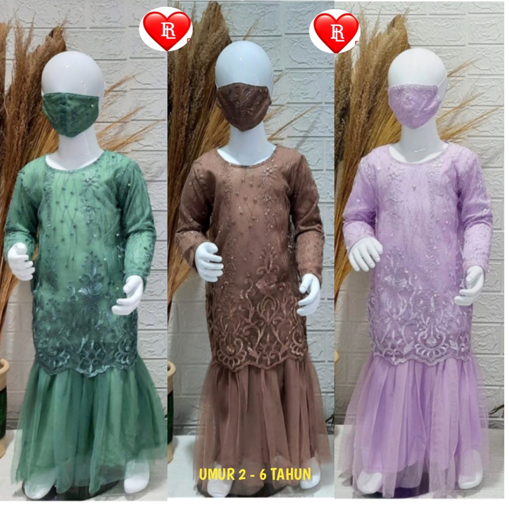 RED LOVE 136 (TERMURAH) GAMIS DUYUNG TUTU ANAK ANAK / GAMIS KEBAYA ANAK ANAK / GAMIS PESTA ANAK ANAK / GAMIS TILE MUTIARA ANAK ANAK / GAMIS MUTIARA FASHION MODEL TERBARU / KEBAYA ANAK ANAK