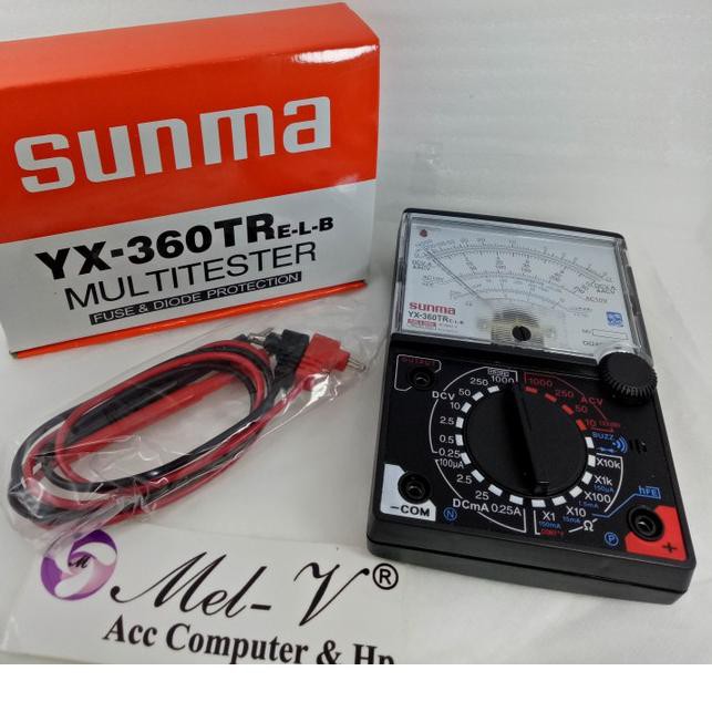 Promo Terunik MultiTester SUNWA YX360TR / Multi tester / Avometer Analog Sunwa