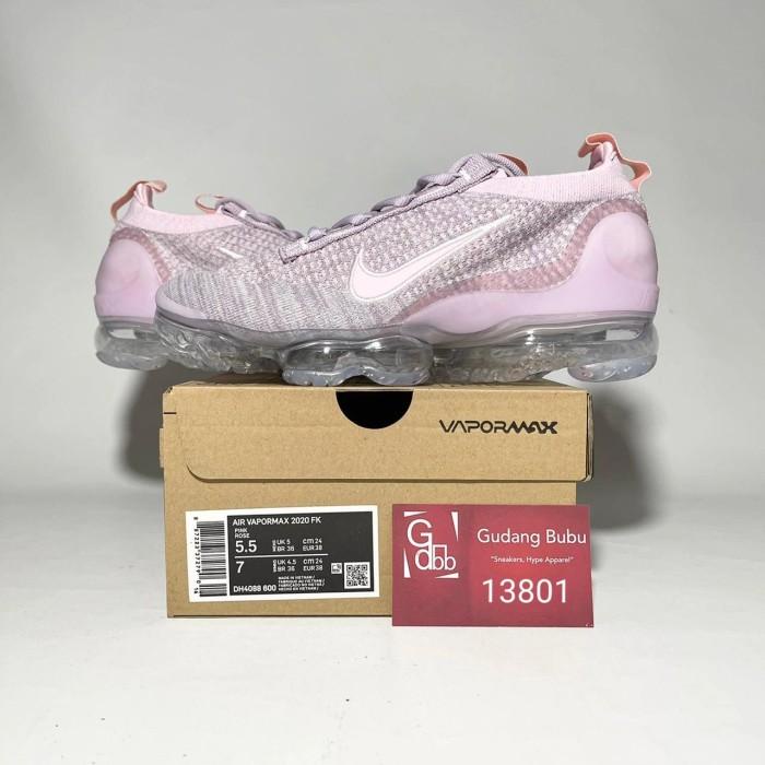 Termurah - Nike Air Vapormax 2021 Flyknit Baby Pink 100% Air Function Works - Promo