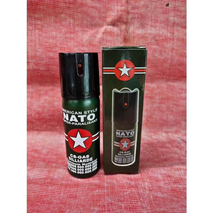 (BISA COD ) Pepper Spray USA - Semprotan Cabai Merica - Selfdefense - NATO 60ML