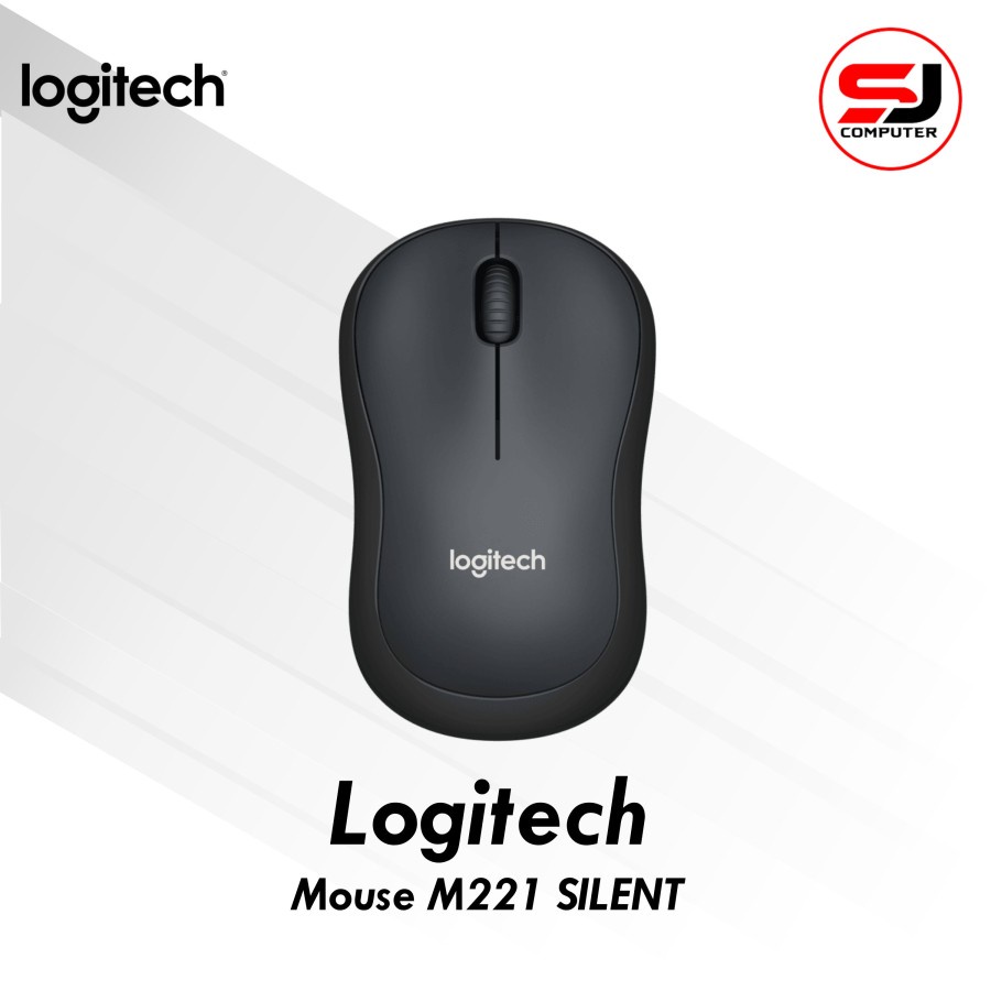 MOUSE WIRELESS LOGITECH M221 SILENT ORIGINAL GARANSI RESMI