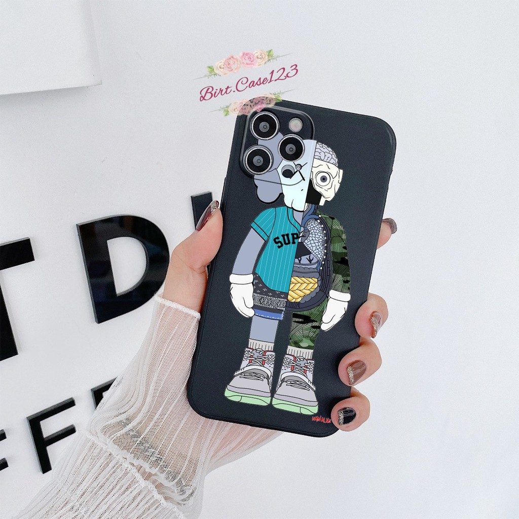 CASE CASING SOFTCASE SILIKON MACARON PELINDUNG KAMERA KAWS OPPO VIVO SAMSUNG XIAOMI REALME IPHONE ALL TYPE BC6024