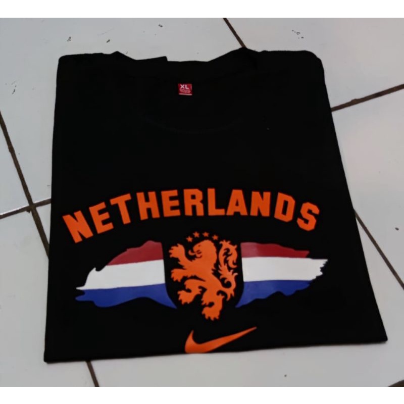 kaos belanda/kaos nederland/kaos logo negara belanda