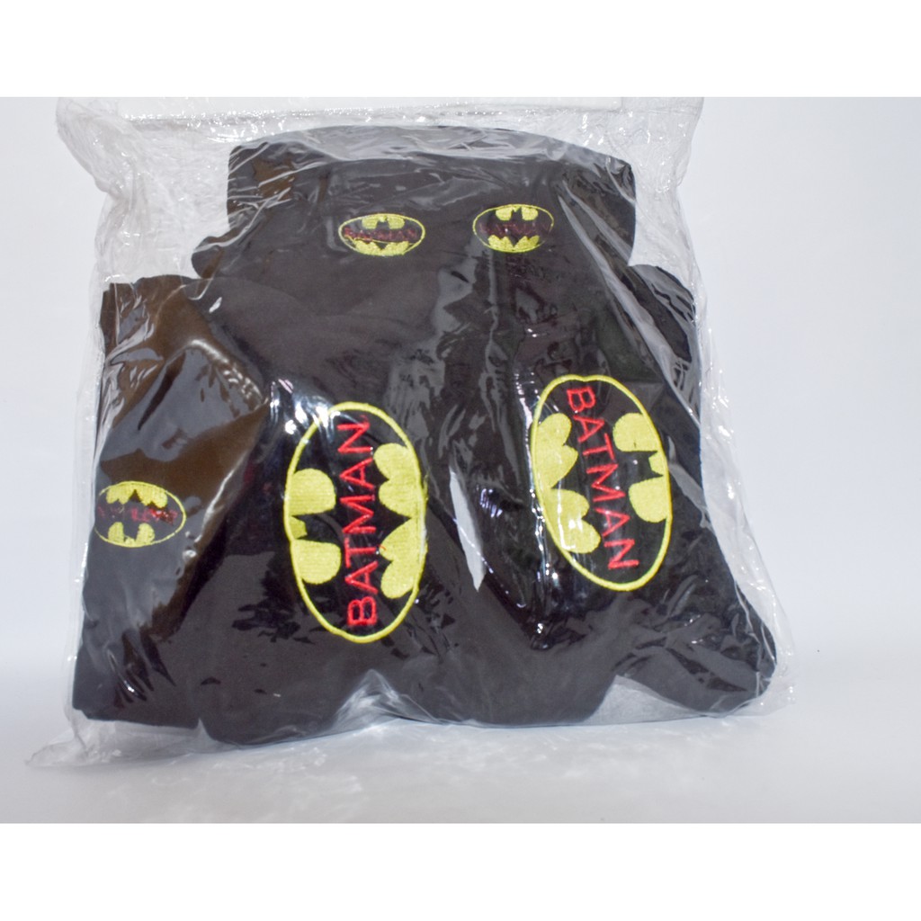 Bantal Mobil 3in1 BATMAN Carset Headrest Pillow Sandaran Kepala Leher 3 in 1 Bat Man Kelelawar