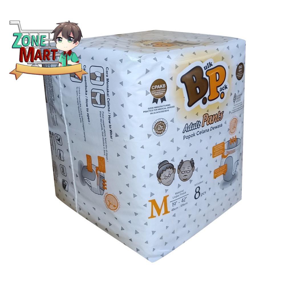 BP Adult Pants / BP Popok Dewasa Celana ukuran M8/L8/XL8