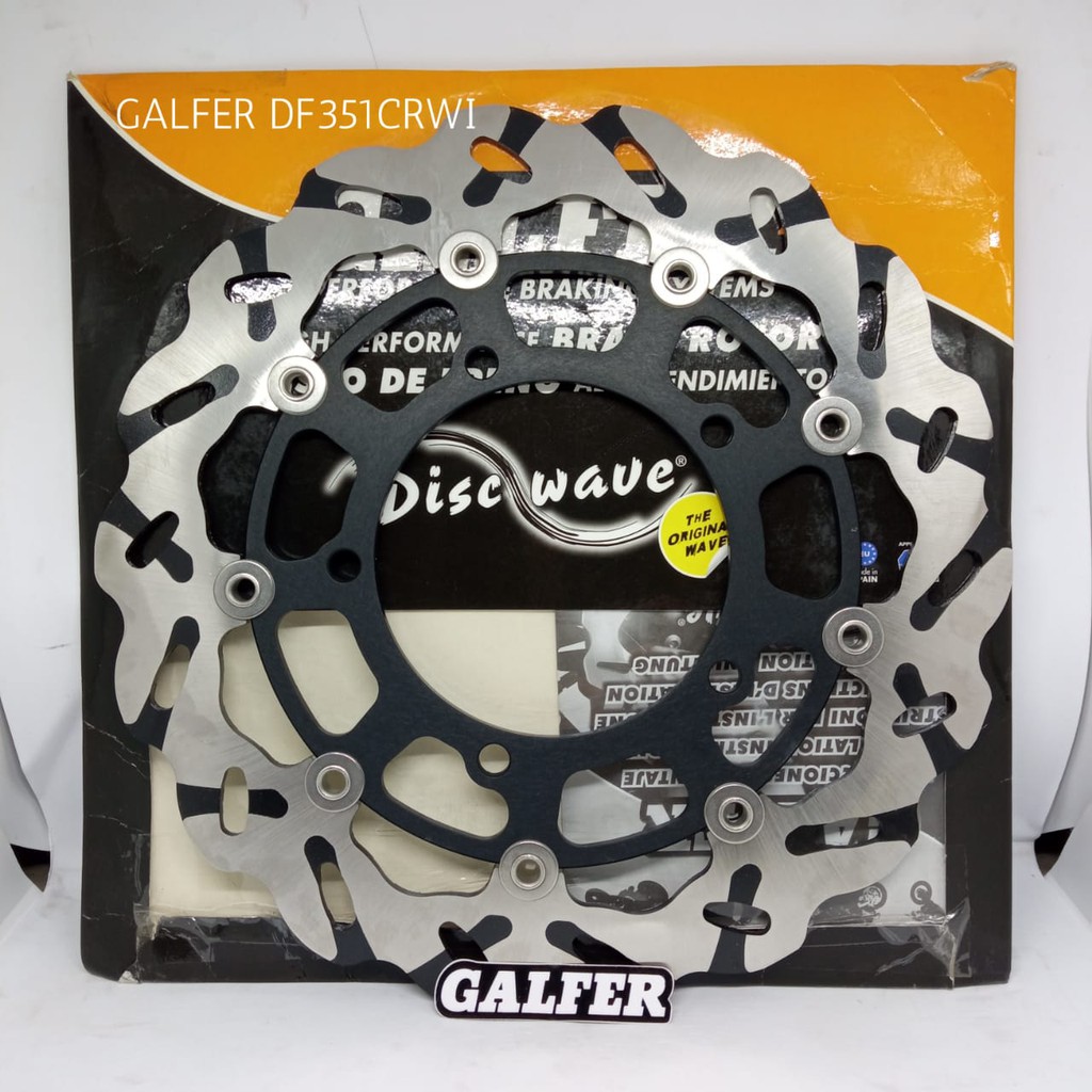 Galfer Brake Disc Piringan Cakram Depan Front Suzuki GSM 600 2009 Hayabusa V storm DF 351CRWMI (LH)