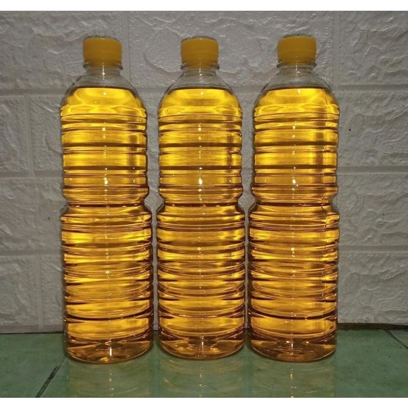 minyak goreng curah 1 000 ml botol segel bening berkualitas