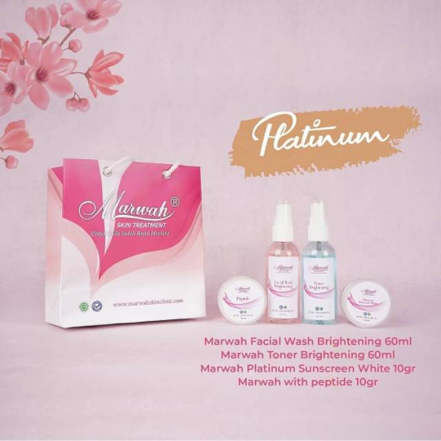 Marwah Platinum Untuk Kulit Kering Normal Skin Shopee Indonesia