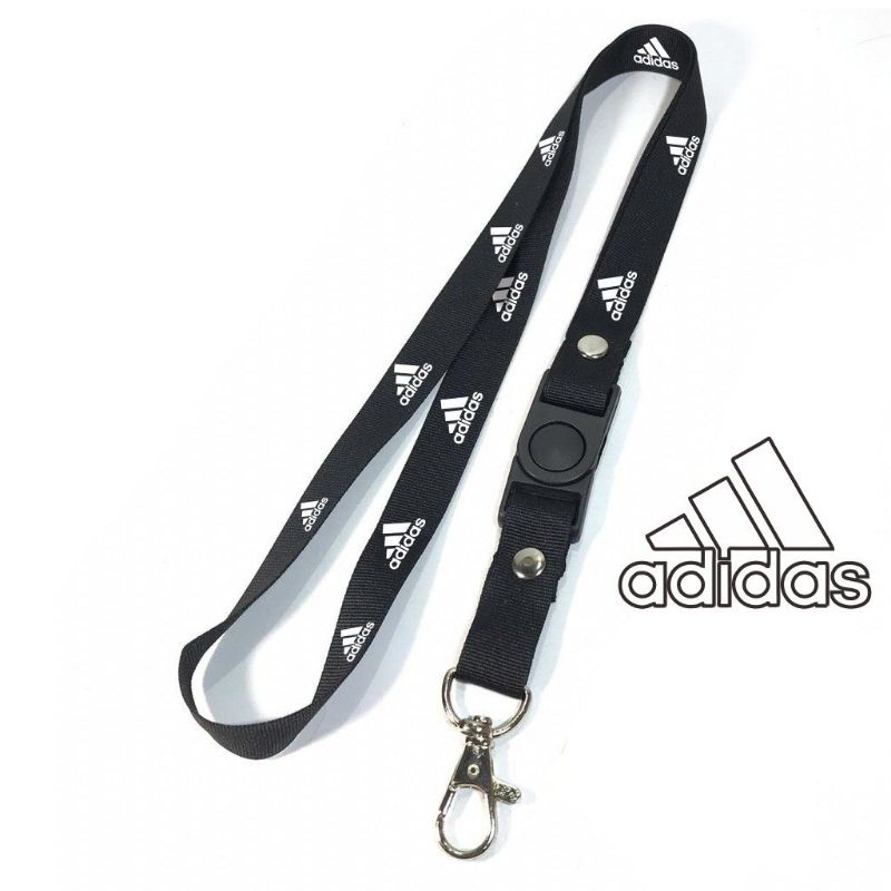 

Gantungan kunci ADIDAS tali lanyard band gantungan leher id card name tag